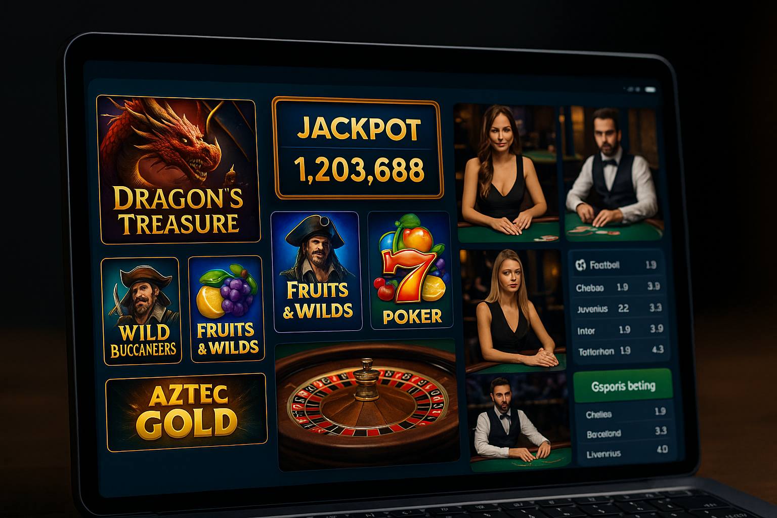 Jogos de cassino online 60GAME